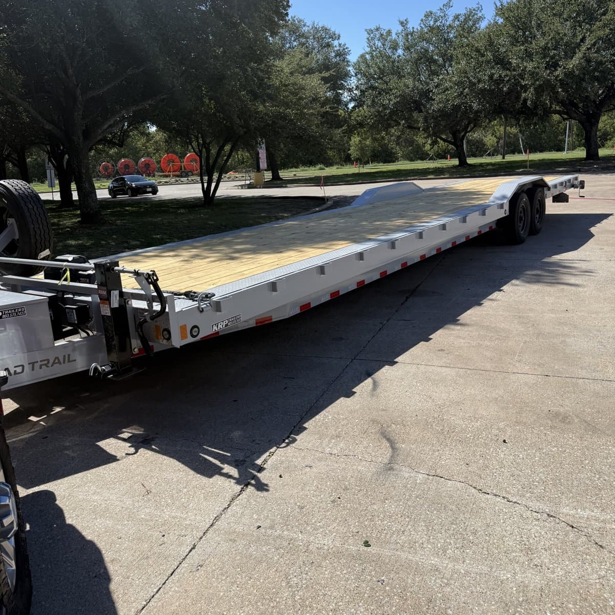 36' Two-Car Hauler trailer
